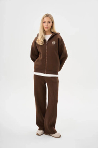 Костюм, кофейный