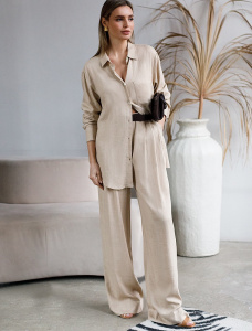 Брюки женские бежевый