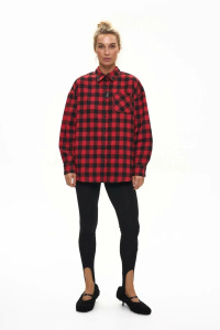 Рубашка, красный