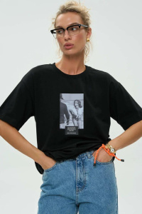 Футболка, черный